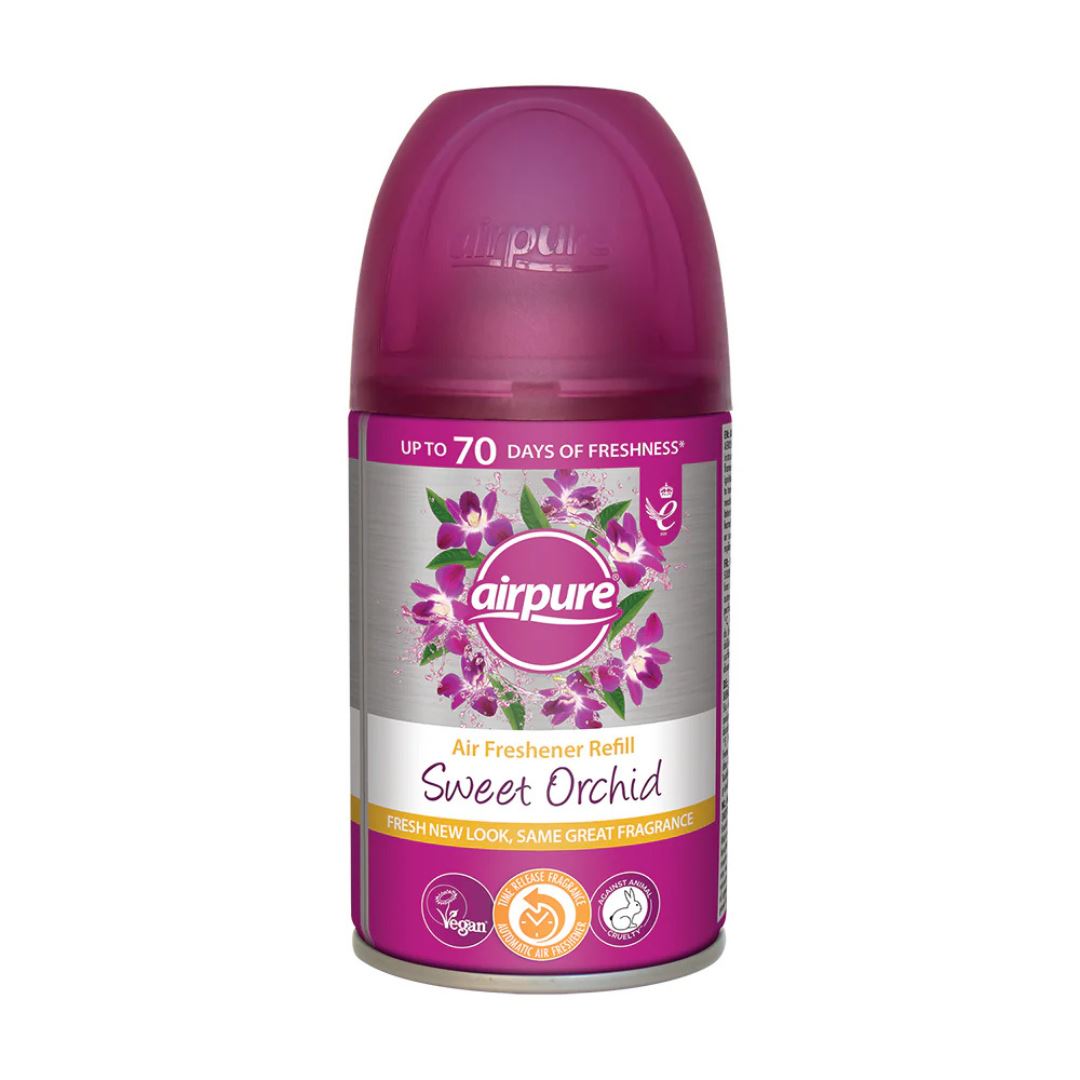 Airpure Refill in Different Scents Long-lasting Spray 250ml Scent Options Airpure Refill in Different Scents Long-lasting Spray 250ml Scent Options